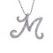 ダイヤモンドイニシャルペンダント“M” ダイヤモンドイニシャルペンダント“M”
