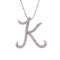ダイヤモンドイニシャルペンダント“K” ダイヤモンドイニシャルペンダント“K”