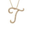 ダイヤモンドイニシャルペンダント“T” ダイヤモンドイニシャルペンダント“T”