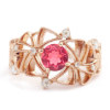 「庭園」 VILLANDRY Spinel×Rosecut Diamond ring 「ヴィランドリー」ピンクスピネル×ローズカットダイヤ リング 「庭園」 VILLANDRY Spinel×Rosecut Diamond ring 「ヴィランドリー」ピンクスピネル×ローズカットダイヤ リング